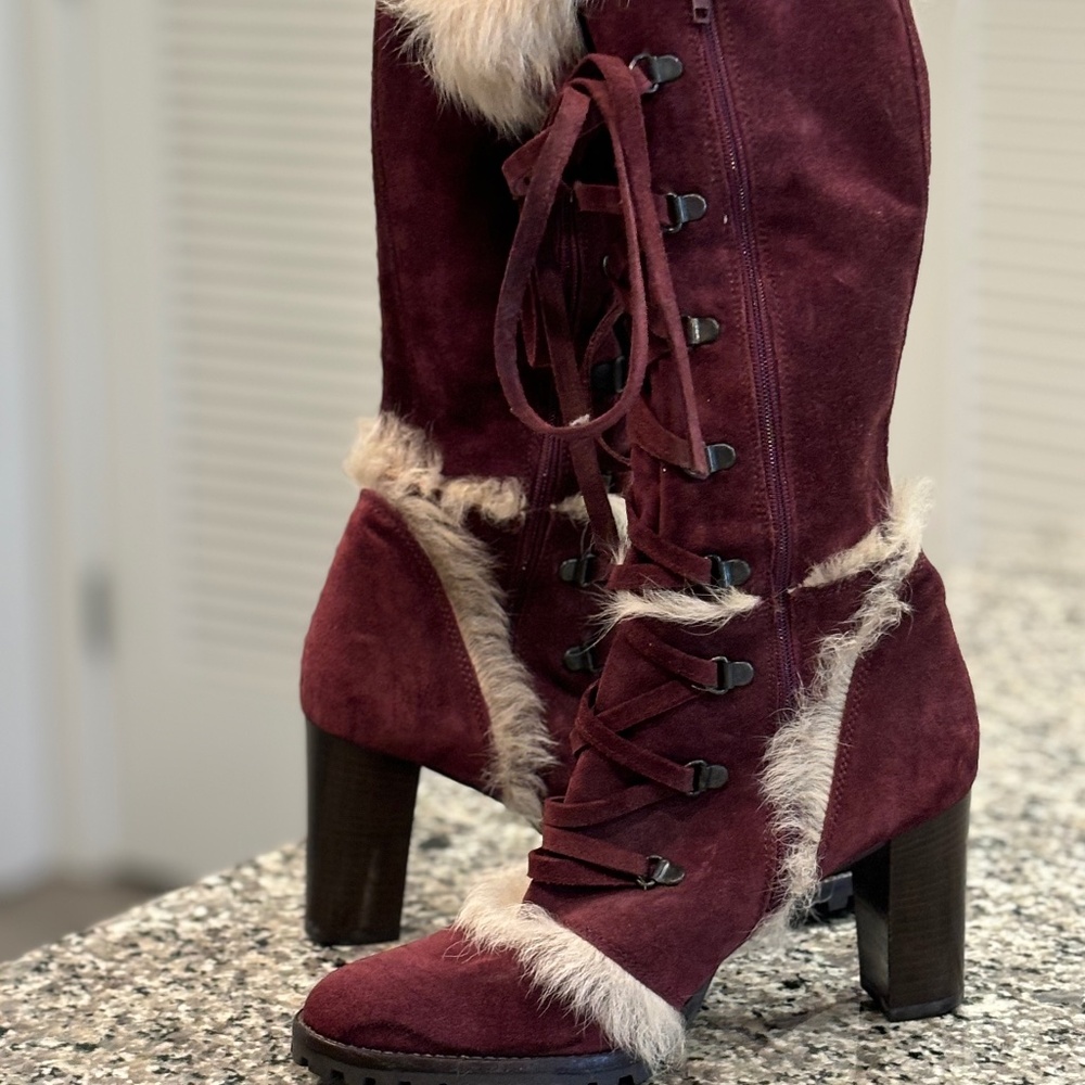 Coach Lucy boots brand new never worn